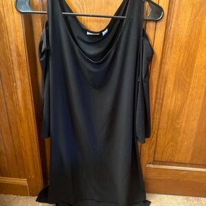 Cato xl black off shoulder top
